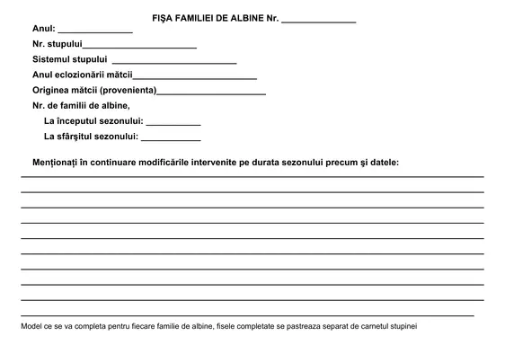 Carnet de stupină - imagine 10