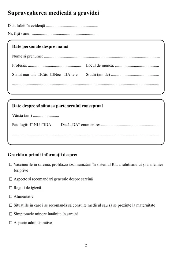 Carnetul gravidei - imagine 2