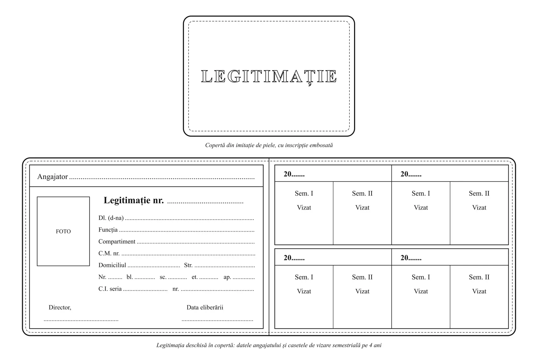 Legitimație de serviciu