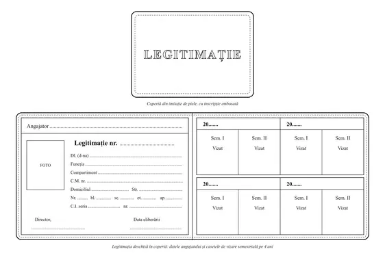 Legitimație de serviciu