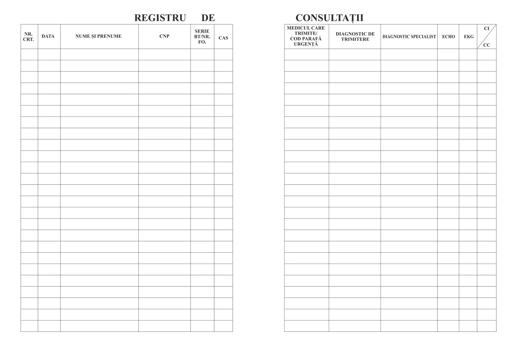 Registru de consultații